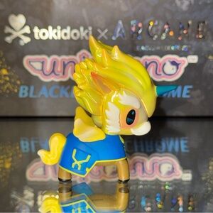 tokidoki Heimerdinger Unicorno from Arcane Blacklight Chrome Unicorno Series